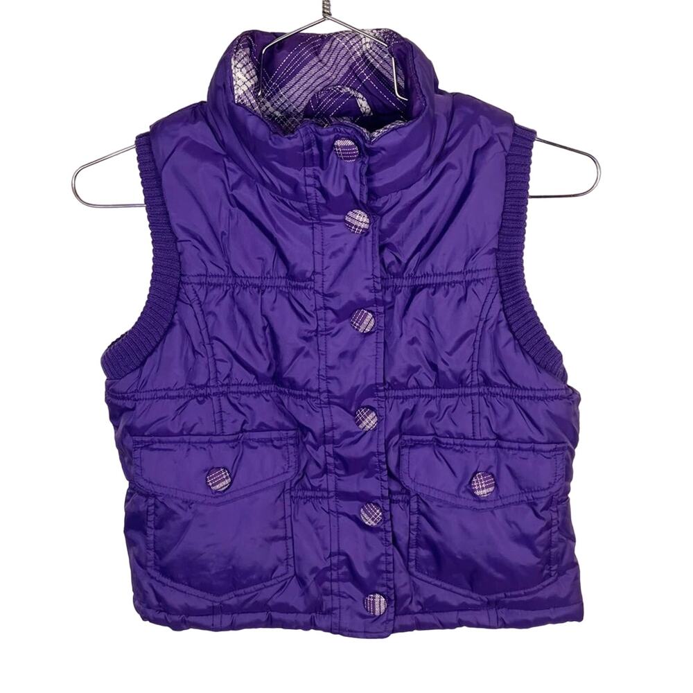 WEATHERPROOF | Purple Quilted Puffer Vest | Girl's